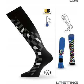 Pánské ponožky PONOŽKY LASTING SUA 908 SNOWBOARDOVÉ, S