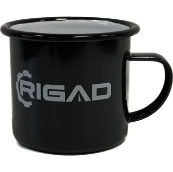 Kempingové nádobí Rigad® Plecháček Logo / 250 ml, Barva: Antracit