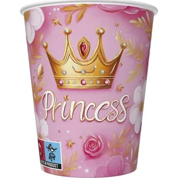 Jednorázové nádobí Papírové kelímky 250ml KD01 OG 040801