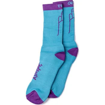 Pánské ponožky PITCHA ponožky FINGER turquiose/purple - S/M