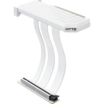 Grafická karta HYTE Riser PCI-E 5.0 Snow White barevný kryt Délka: 200mm