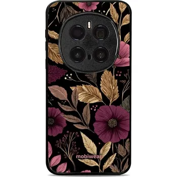 Pouzdro na mobilní telefon Lesklý kryt Mobiwear Glossy - Honor Magic7 Pro 5G - G170G Fialová kvítka (Prémiové lesklé pouzdro, obal, kryt Mobiwear Glossy na mobil Honor Magic7 Pro 5G - G170G Fialová kvítka, materiál Plast + TPU silikon - krytí po všech stranách, neošoupatelný potisk