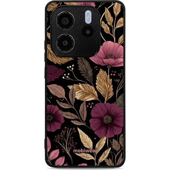 Pouzdro na mobilní telefon Lesklý kryt Mobiwear Glossy - Xiaomi Redmi Note 14 5G - G170G Fialová kvítka (Prémiové lesklé pouzdro, obal, kryt Mobiwear Glossy na mobil Xiaomi Redmi Note 14 5G - G170G Fialová kvítka, materiál Plast + TPU silikon - krytí po všech stranách, neošoupateln