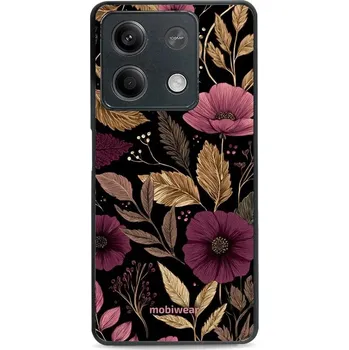 Pouzdro na mobilní telefon Lesklý kryt Mobiwear Glossy - Xiaomi Redmi Note 13 5G - G170G Fialová kvítka (Prémiové lesklé pouzdro, obal, kryt Mobiwear Glossy na mobil Xiaomi Redmi Note 13 5G - G170G Fialová kvítka, materiál Plast + TPU silikon - krytí po všech stranách, neošoupateln