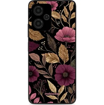 Pouzdro na mobilní telefon Lesklý kryt Mobiwear Glossy - Xiaomi Redmi Note 12 5G / Poco X5 5G - G170G Fialová kvítka (Prémiové lesklé pouzdro, obal, kryt Mobiwear Glossy na mobil Xiaomi Redmi Note 12 5G / Poco X5 5G - G170G Fialová kvítka, materiál Plast + TPU silikon - krytí po)