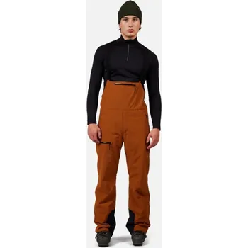 Snowboardové kalhoty Rossignol OUTERLIMITS INSULATED BIB-GLAZED GINGER pánské lyžařské kalhoty - 00S