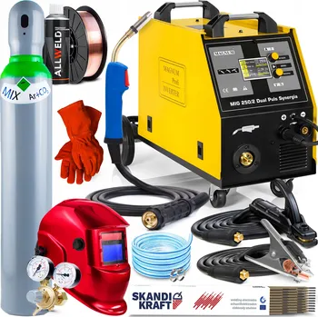 Svářečka Svářečka MIGOMAT MAGNUM MIG 250/2 DUAL PULS SYNERGIE 4X4 250A 230V/400V 4T