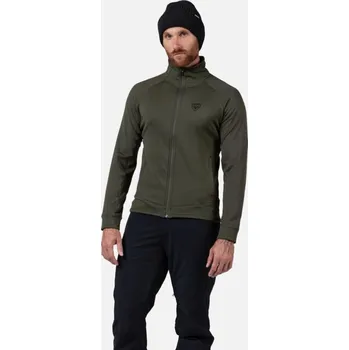 Pánská mikina Rossignol BLACKSIDE FLEECE FZ-OLIVE SHADOW-mikina