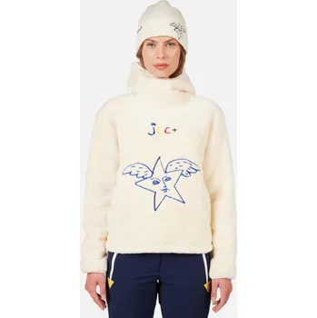 Dámská mikina Rossignol JCC VALDIZ FLEECE-ARCTIC dámská chlupatá mikina - 00L