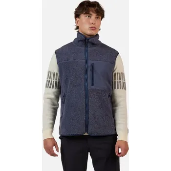 Pánská mikina Rossignol ALLTRACK SHERPA VEST-TRUE NIGHT BLUE-mikina - 00S
