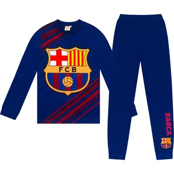 Chlapecké pyžamo Fan-shop Dětské pyžamo BARCELONA FC Long blue velikost: 13/14 let