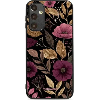 Pouzdro na mobilní telefon Lesklý kryt Mobiwear Glossy - Samsung Galaxy A25 5G - G170G Fialová kvítka (Prémiové lesklé pouzdro, obal, kryt Mobiwear Glossy na mobil Samsung Galaxy A25 5G - G170G Fialová kvítka, materiál Plast + TPU silikon - krytí po všech stranách, neošoupatelný)