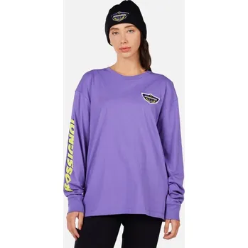 Rossignol SUPER LS TEE-SUPER VIOLET-triko - 4XL