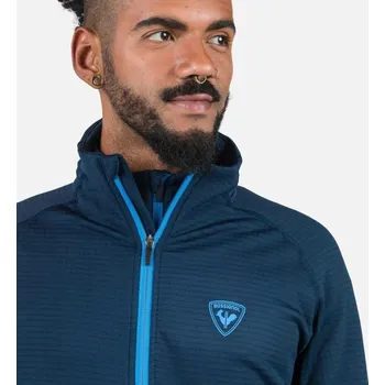 Pánská mikina Rossignol BLACKSIDE FLEECE FZ-DARK NAVY-mikina - 0XS
