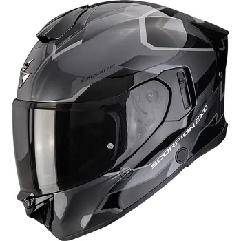 Helma na motorku SCORPION přilba EXO-530 AIR Clip silver/black - M