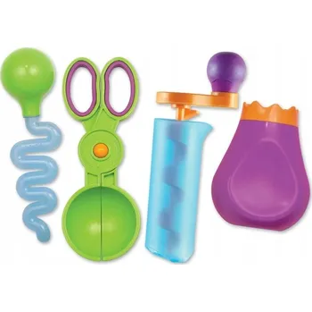 Dřevěná hračka Sada pro cvičení motoriky rukou Learning Resources Písek a voda