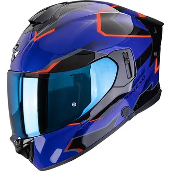 Helma na motorku SCORPION přilba EXO-530 AIR Clip blue/black/red - M