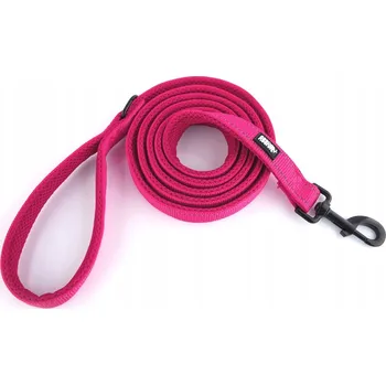 Vodítko pro psa SILNÁ vodítko pro psa růžová 2 m pevná HUGGY DOGGY odolná tradiční velikosti M