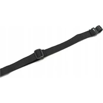 Kytarový popruh Jeremi CS-BD01BK popruh na ukulele s háčkem, ČERNÝ