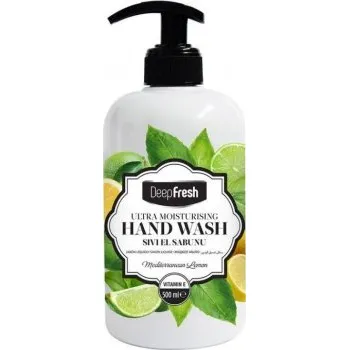 Mýdlo DEEP FRESH: Extra hydratační tekuté mýdlo na ruce s vůní středomořského citronu 500ml K2857
