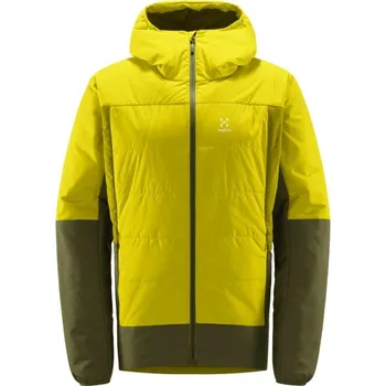 Cyklistická bunda Pánská sportovní bunda Haglöfs Mimic Silver hood - zelená Velikost: L