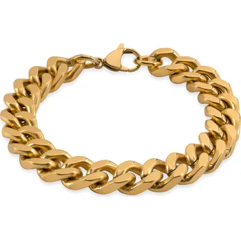 Náramek Troli Masivní pozlacený náramek Pancer 23 cm + 2 měsíce na vrácení zboží