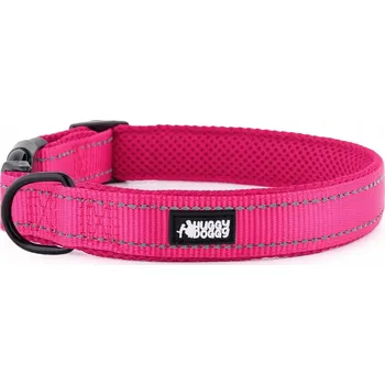 Obojek pro psa Obojek pro štěně, růžový HUGGY DOGGY maltézský psík, čivava, jorkšír, XS