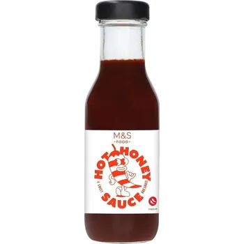 Omáčka Marks & Spencer Medová omáčka s česnekem a uzenými chilli papričkami