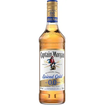 Rum Captain Morgan Spiced Gold Alcohol Free 0.0% obj.