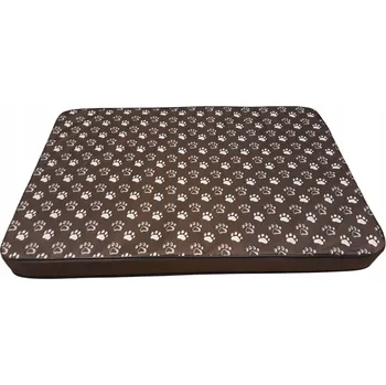 Pelíšek pro psa Dark-1 Ortopedické pelíšek pro psa, bílé, 120 cm x 80 cm