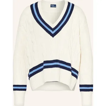 Dámský svetr Polo Ralph Lauren Dámský Svetr, krémová / tmavě modrá, 42