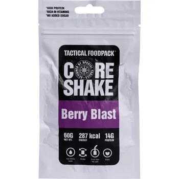 Energetický nápoj Proteinový nápoj Tactical Foodpack Core Shake Berry Blast 260 ml
