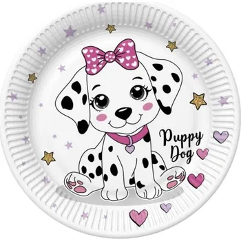 Jednorázové nádobí Talíř papírový 22,7cm 8ks TD02 OG 044901