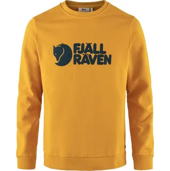 pracovní mikina Fjällräven® Mikina Sweater Logo M Fjällräven®, Barva: Mustard Yellow, Velikost: S