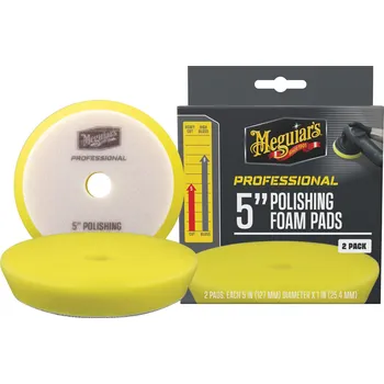 Autovosk Meguiar's Professional Polishing Foam Pad - pěnové lešticí kotouče, průměr: 5", 2 kusy