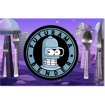 prostírání Sablio Prostírání Futurama Bender Planeta s vysílači: 40x30cm