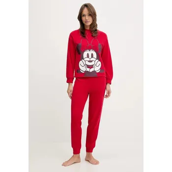 Dámské pyžamo Pyžamo United Colors of Benetton dámské, červená barva, 3I473P04F 33X, vel. S