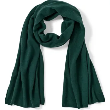 689217 - Tchibo - Kašmírová pletená šála - barva: zelená
