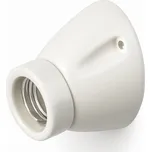 Porcelánové nástěnné svítidlo E27 – šikmé, bílé