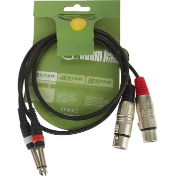 Audio kabel Adam Hall K3 TFP 0100 + prodloužená záruka 3 roky