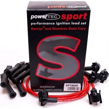 Zapalovací kabel Zapalovací kabely PowerTEC FORD SCORPIO I II 2.9L V6 COSWORTH 91-98 červené
