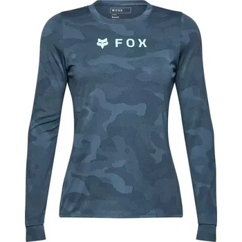 cyklistický dres Fox Womens Ranger TruDri LS Jersey L dark vintage blue