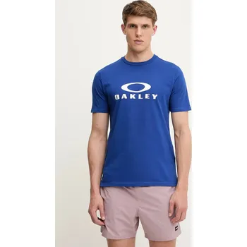 Bavlněné tričko Oakley BARK 2.0 FOA402167 modrá 57X, vel. M