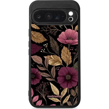 Pouzdro na mobilní telefon Lesklý kryt Mobiwear Glossy - Google Pixel 9 Pro XL - G170G Fialová kvítka (Prémiové lesklé pouzdro, obal, kryt Mobiwear Glossy na mobil Google Pixel 9 Pro XL - G170G Fialová kvítka, materiál Plast + TPU silikon - krytí po všech stranách, neošoupatelný)