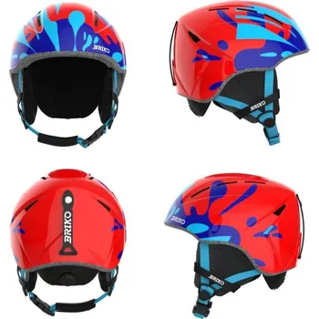 Briko MAKALU GRAPHIK-Shiny Monza Red Sm-helma - S/M