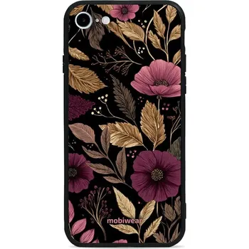 Pouzdro na mobilní telefon Lesklý kryt Mobiwear Glossy - Apple iPhone 7 / 8 / SE 2020 / SE 2022 - G170G Fialová kvítka (Prémiové lesklé pouzdro, obal, kryt Mobiwear Glossy na mobil Apple iPhone 7 / 8 / SE 2020 / SE 2022 - G170G Fialová kvítka, materiál Plast + TPU silikon - krytí p
