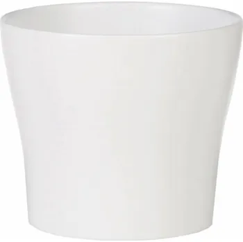 Hrnec Hrnec Scheurich Panna 31643, keramika, H 17 cm, bílý