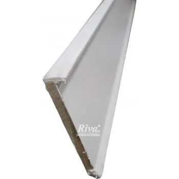 Podlahová lišta LIŠTA VINYLLINE - W117 BÍLÁ, 5112018