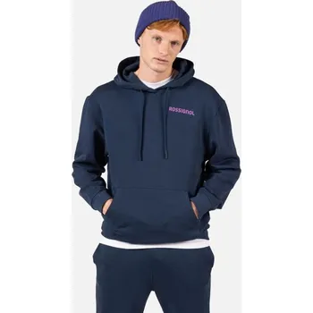 Pánská mikina Rossignol WATERFALL H RELAX SWEATSHIRT-DARK NAVY-mikina - 00S