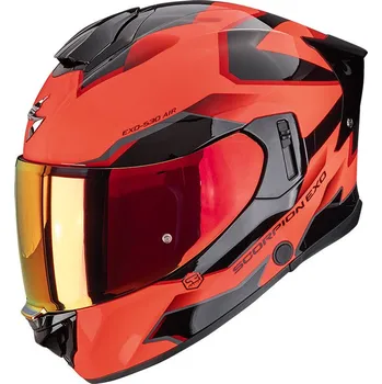 Helma na motorku SCORPION přilba EXO-530 AIR Clip red/black - 3XL